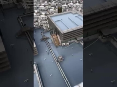 जल आधारित फर्श पेंट अल्ट्रा-स्वच्छ पहनने के प्रतिरोधी इपॉक्सी वाटरप्रूफ कोटिंग